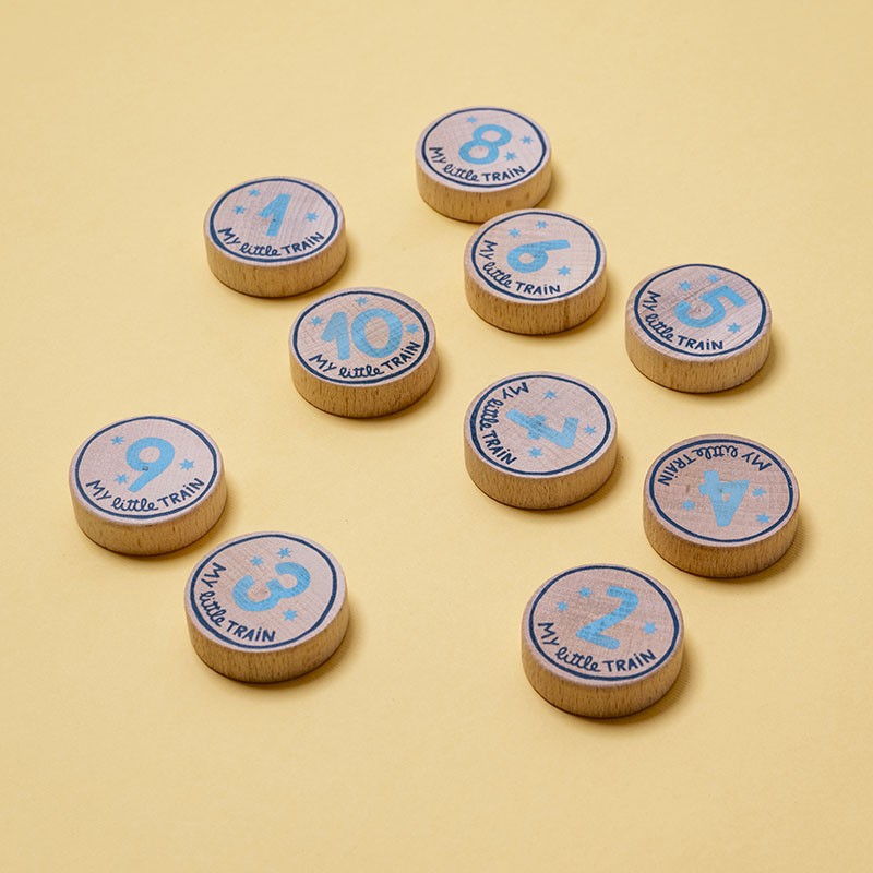 puzzle y juego de encajar de madera